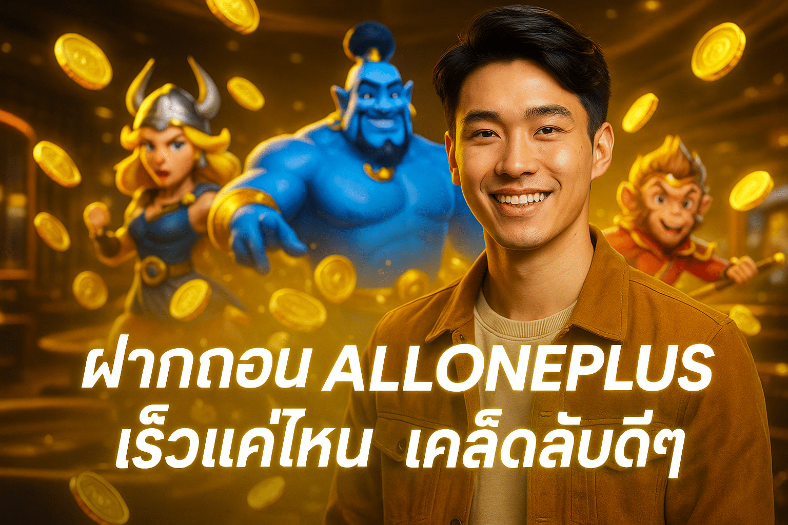 ฝากถอน ALLONEPLUS เร็วแค่ไหน เคล็ดลับดีๆ