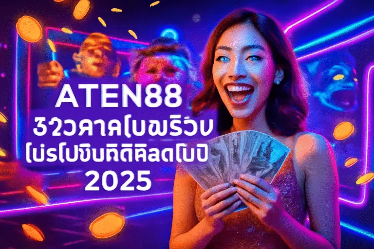 ATEN88 รีวิวคาสิโนพร้อมโปรโมชั่นที่ดีที่สุดในปี 2025